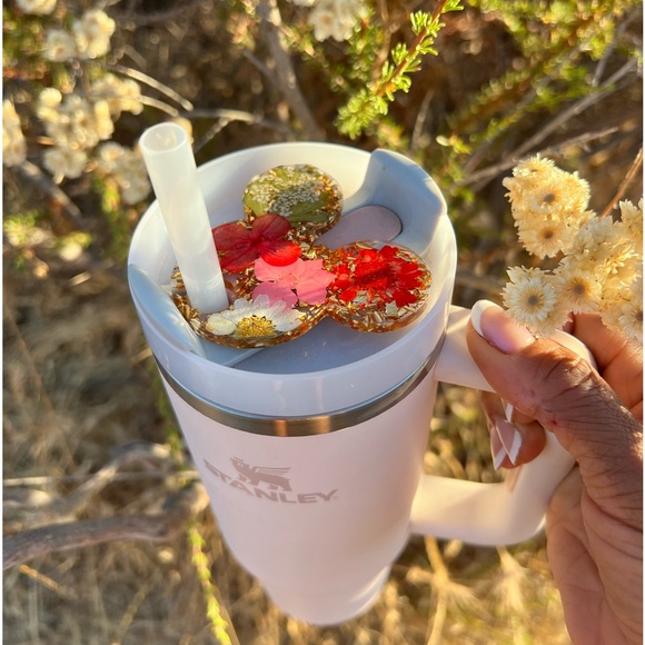 Micky Mouse Flower Stanley Cup Topper - Picture 3 of 4